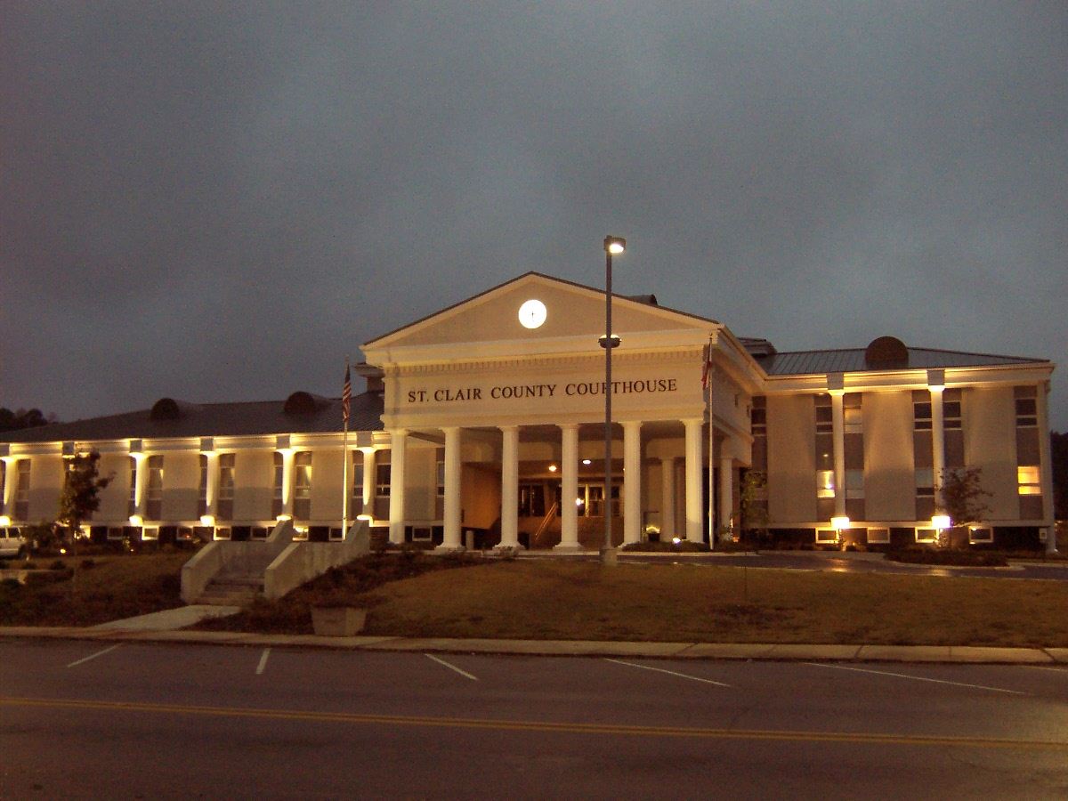Pell City Courthouse - Night